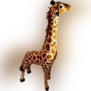 Melissa and Doug 4 ft tall Giraffe stuffed animal toy